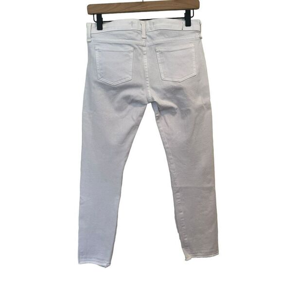 Veronica Beard Brooke 8.5” Skinny White Jeans Size 27 - Picture 3 of 9
